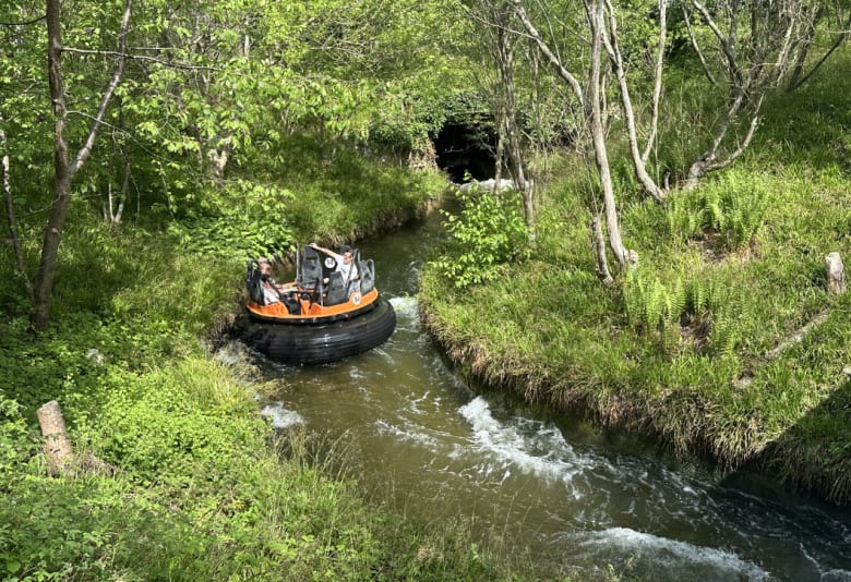 Bæver Rafting i BonBon-Land. Foto: Stephanie Mielnicki