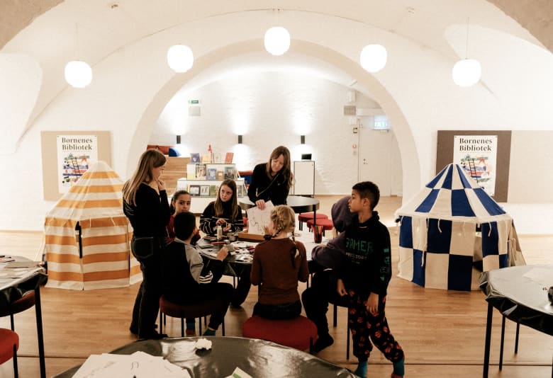 Børnenes Bibliotek. Foto: Malthe Ivarsson