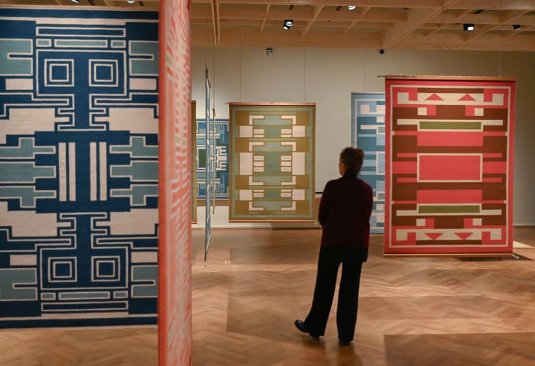 Udstillingen Vævninger. Fotograf: SMK