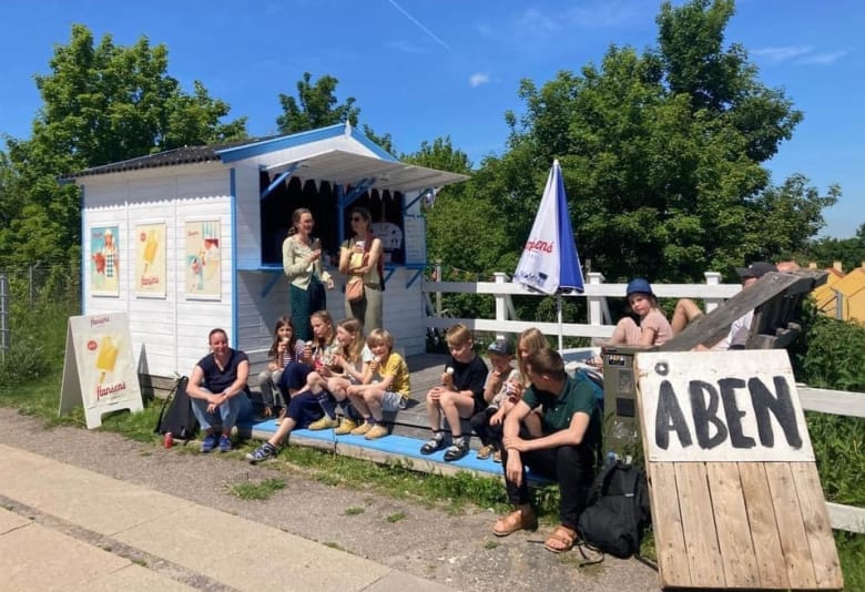 Snup en is til Københavnstrup Lopper. Fotograf:  Rolf Plant / Københavnstrup 