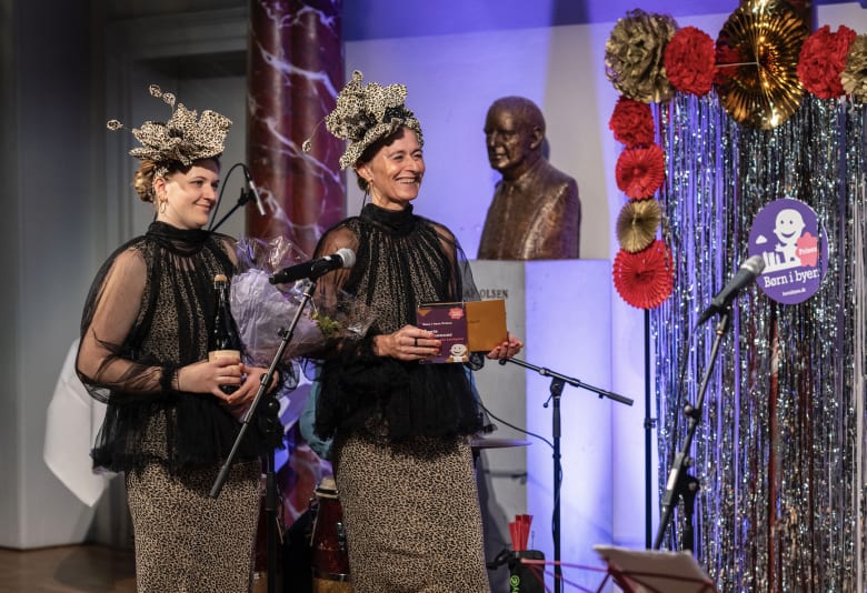 Børn i byen Prisen 2025 på Nationalmuseet. Foto: Anders Hviid