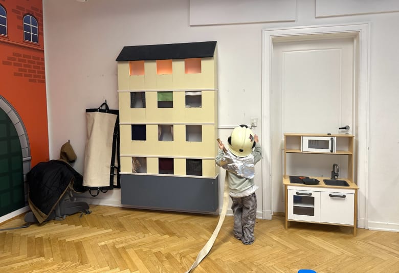 Børneområdet "Børnenes Brandstation" på Brandmuseet. Foto: Stephanie Mielnicki
