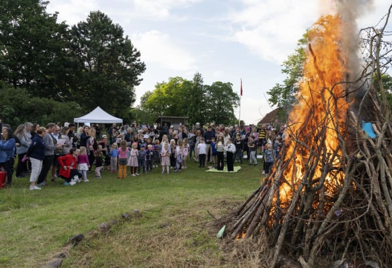 Sankthans på Frederikssund Museum. Foto: Frederikssund Museum