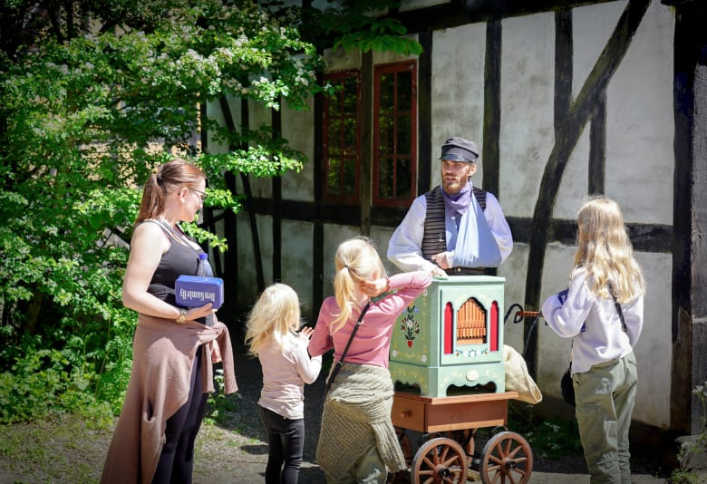 Sommerferie i Den Gamle By. Fotograf: Den Gamle By