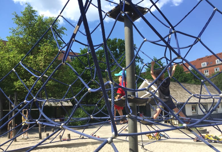 Legeplads i Ørstedsparken. Foto: Caroline Meldgaard