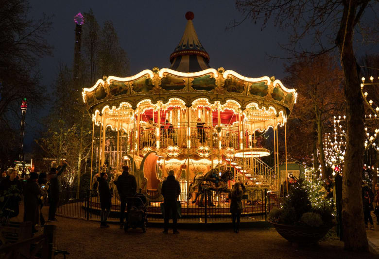 Jul i Tivoli. Fotograf: Visit Copenhagen / Daniel Rasmussen