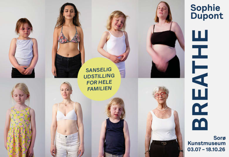 Besøg Sorø Kunstmuseums nye udstilling BREATHE af Sophie Dupont. Foto: Sorø Kunstmuseum