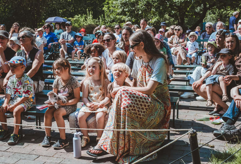Dukketeater i Kongens Have. Foto: Alberte Cornelius