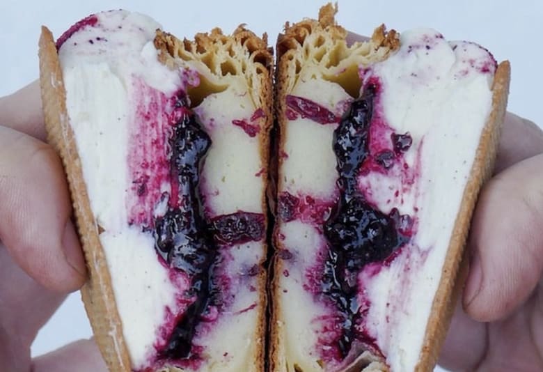 En af sidste års fastelavnsboller hos Andersen Bakery. Fotograf: Andersen Bakery