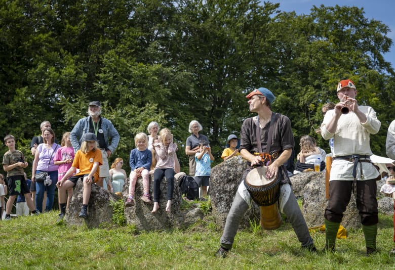 Der er mange aktiviteter til Vikingedagene. Foto: Moesgaard