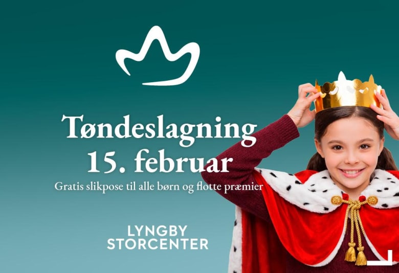 Tøndeslagning i Lyngby Storcenter. Foto: Lyngby Storcenter 