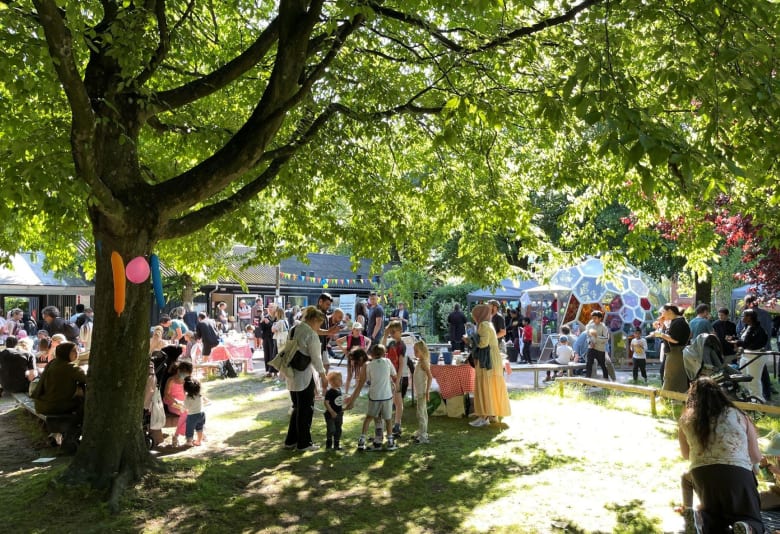 Sommerferie på De Bemandede Legepladser. Foto: Katrine Lundberg