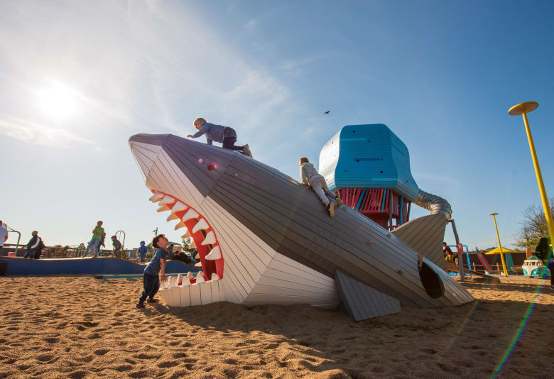 Surflegepladsen i Helsingborg. Fotograf: MONSTRUM