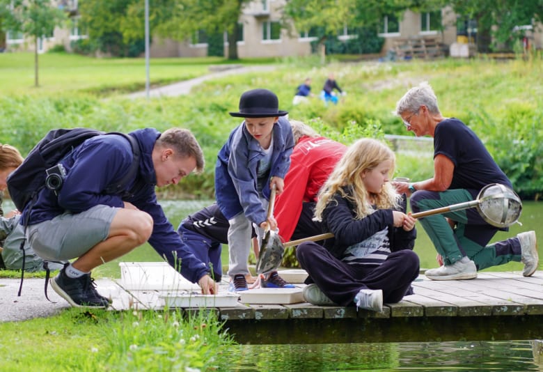 Kom tæt på dyrelivet i søen. Fotograf: Naturhistorisk Museum Aarhus