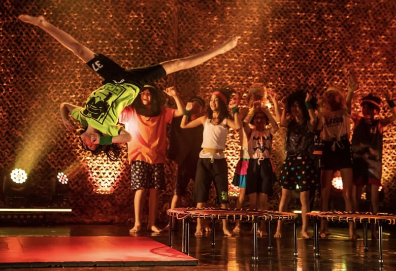 Flying Superkids show. Foto: Presse