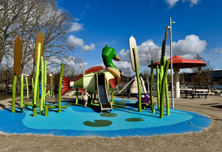 Legepladsen Andefisken. Foto: Caroline Hemmingsen