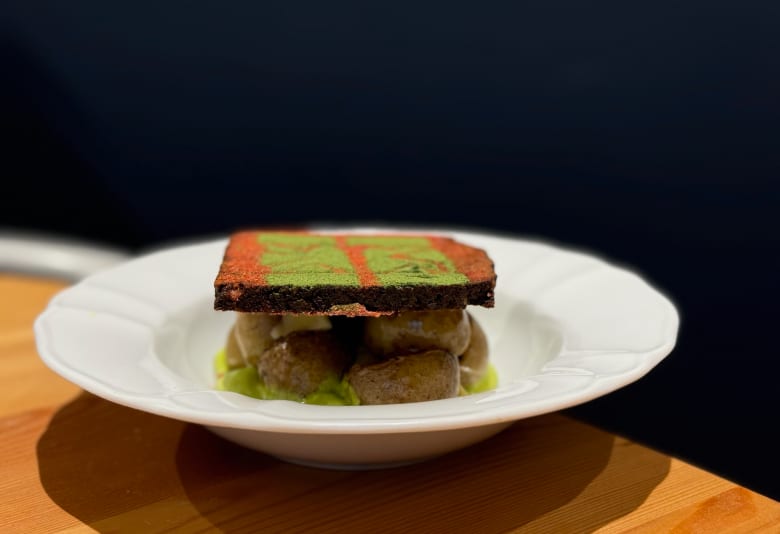 Kartoffel a la Anna Thommesen i Magnolia café. Foto: SMK