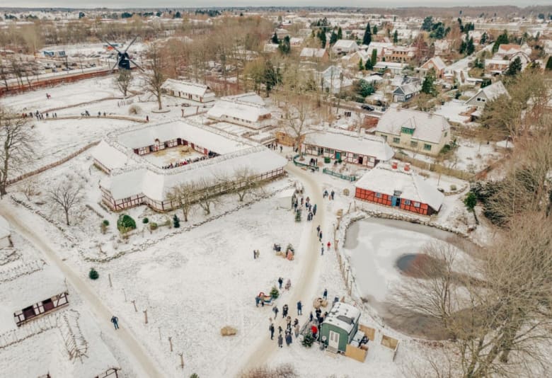 Jul på Frilandsmuseet. Foto: Frilandsmuseet