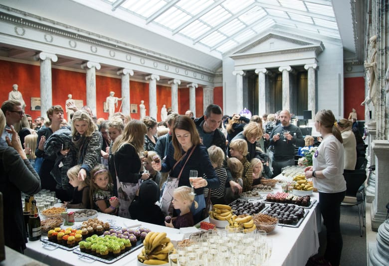 Børn i byen Prisen 2015 på Glyptoteket. Foto: Heine Pedersen