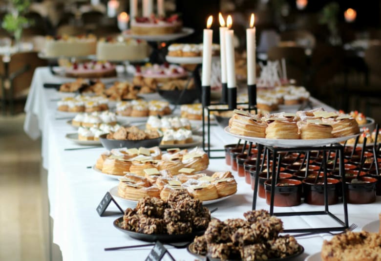 Der er mange kager at vælge imellem. Fotograf: MIB