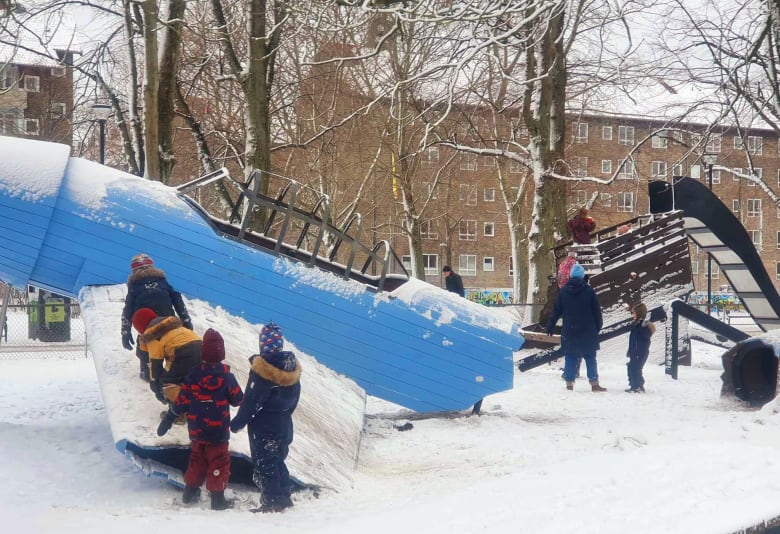 Den bemandede legeplads i Nørrebroparken. Fotograf: Københavns Kommune