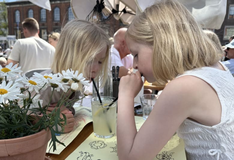 Hjemmelavet lemonade på Nyhavns Færgekro. Foto: Stephanie Mielnicki