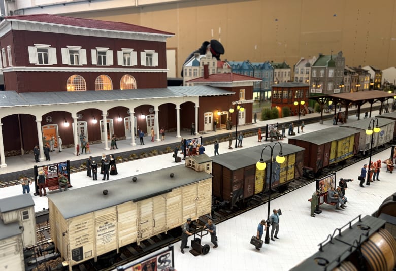 Modeljernbane-udstilling hos Spor10. Foto: Caroline Meldgaard