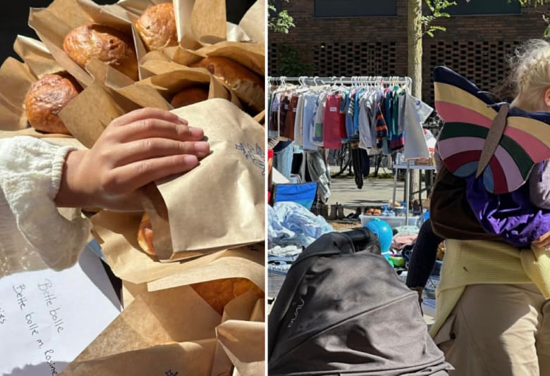 Børnelopper ved Bette Café. Fotograf: Bette Café