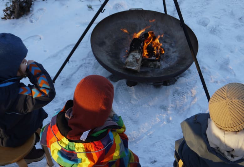 Vinter på de bemandede legepladser. Fotograf: Københavns Kommune
