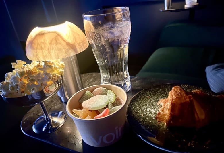 Slik og popcorn i Reservoir. Foto: Nanna Enevoldsen