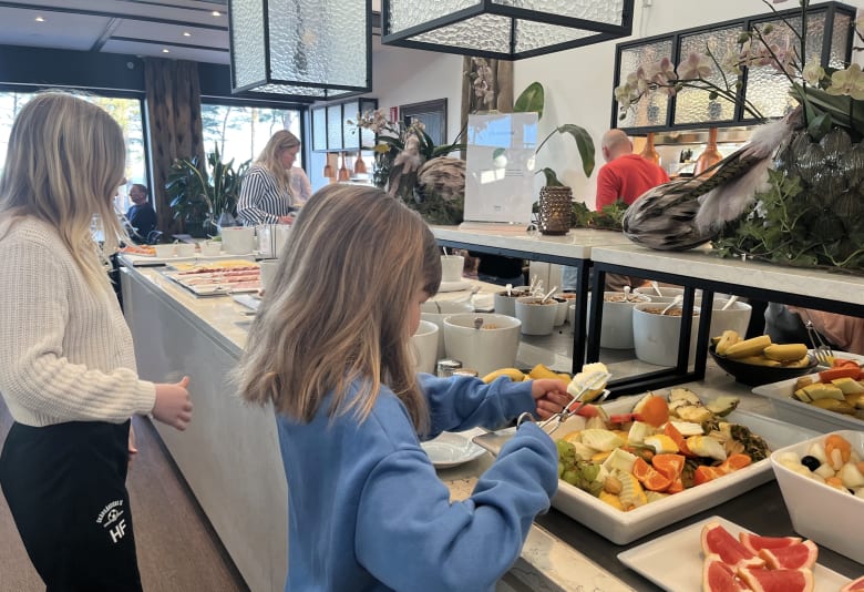 Morgenmadsbuffet. Foto: Caroline Meldgaard