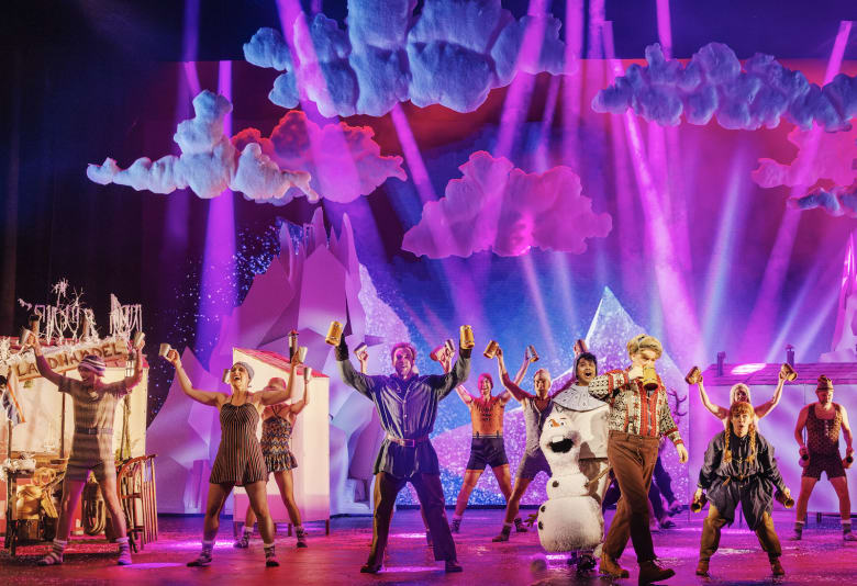 En af de nye musical-sange fremføres. Foto: Miklos Szabo