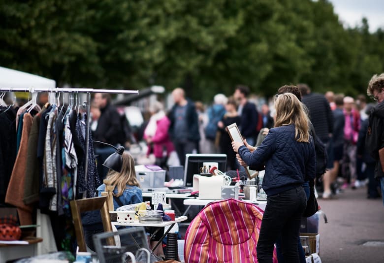 Loppemarked i Aarhus. Fotograf: Visit Aarhus / Photopop