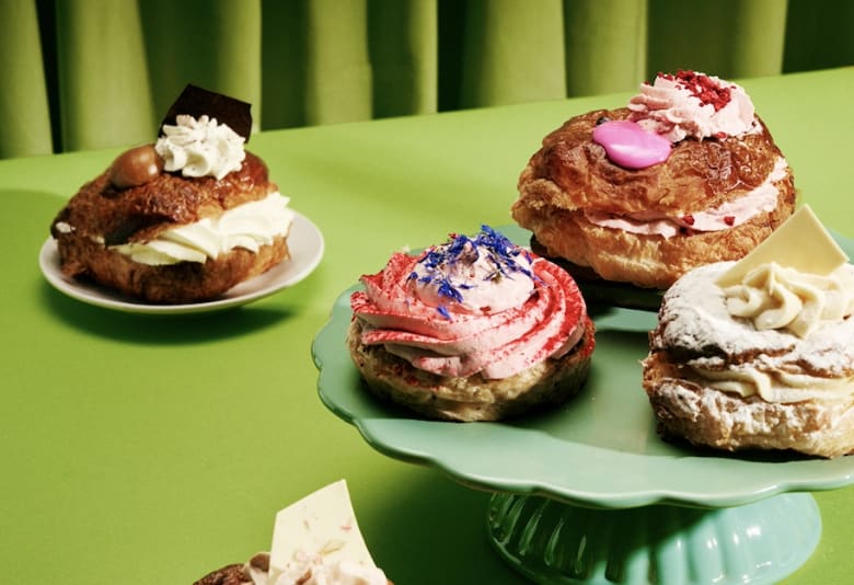 Sidste års fastelavnsboller hos Lagkagehuset. Fotograf: Lagkagehuset