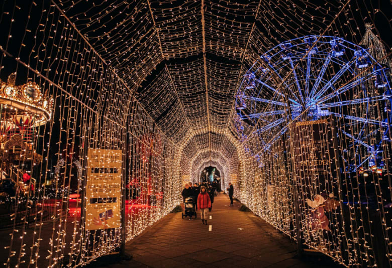 Jul i Friheden. Foto: Tivoli Friheden