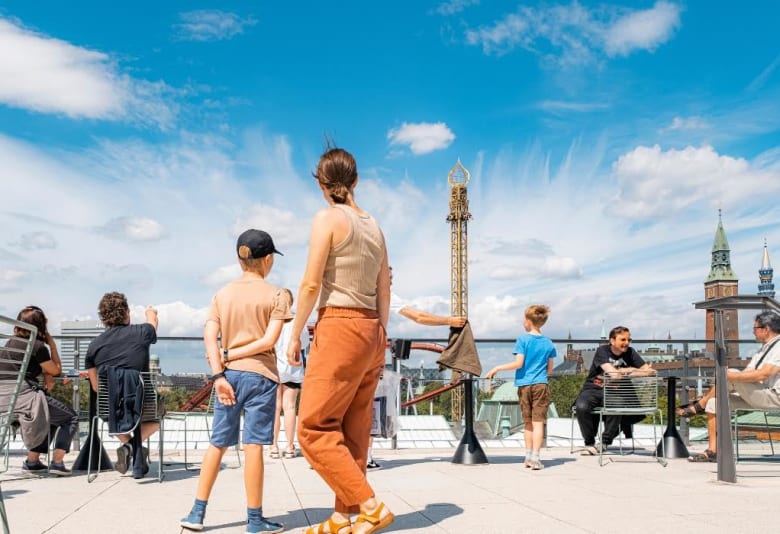 Glyptotekets tagterrasse. Foto: Glyptoteket