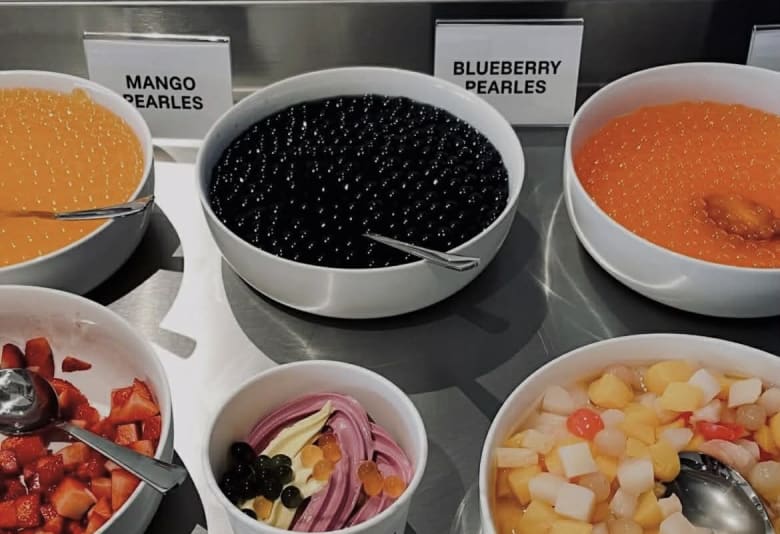 Vælg jeres egen topping. Fotograf: Topi