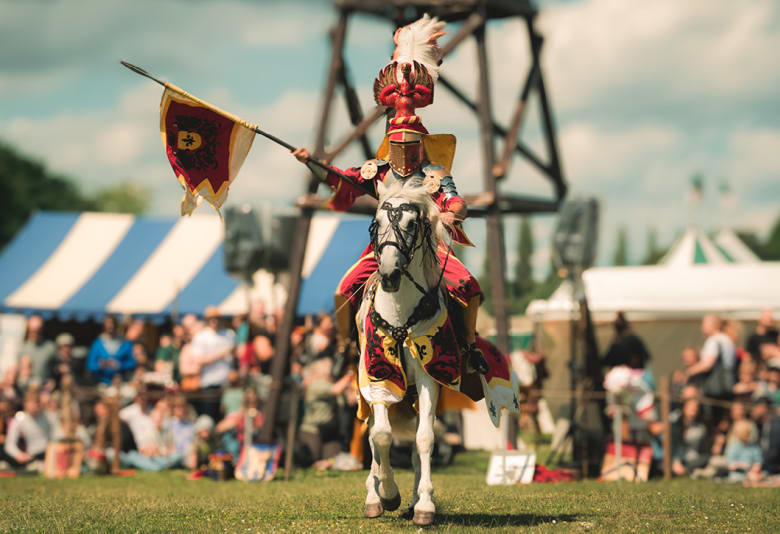 Ridder på Københavns Historiske Marked