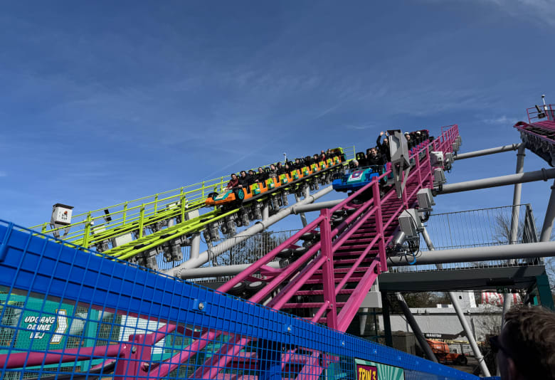 Minifigure Speedway rutsjebane