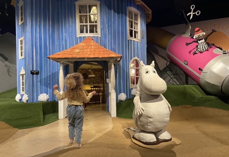 Mumi-leg hos Funnys Äventyr. Fotograf: Caroline Hemmingsen