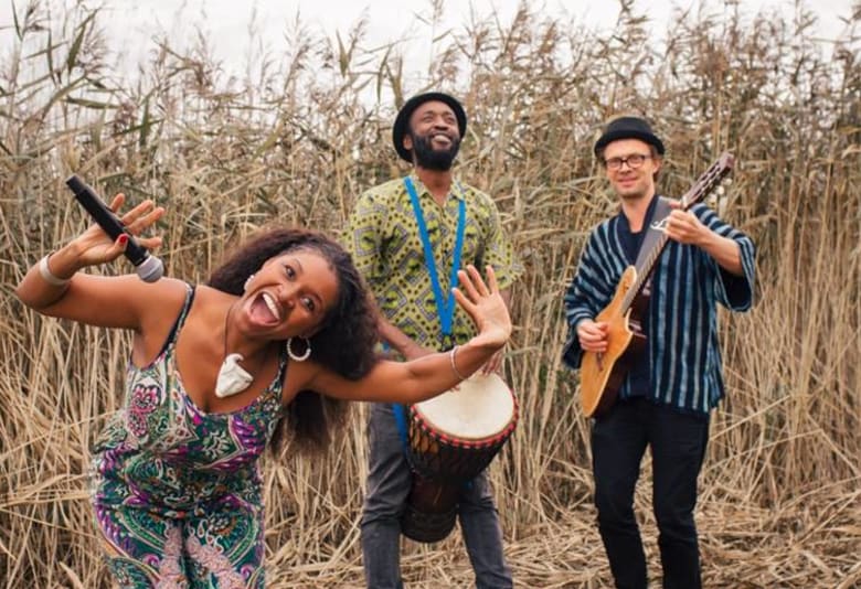 Børnejazz med Yasmins børneafro. Fotograf: Yasmins børneafro