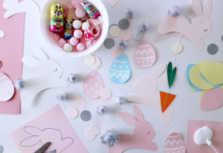 Påskepynt. Fotograf Heidi Korsgaard