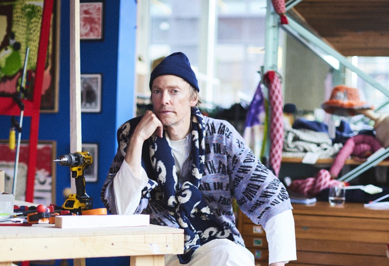 Henrik Vibskov. Foto: Courtesy Louis Poulsen