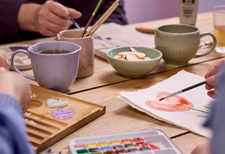 Fordyb jer i kreative projekter. Foto: Creating Moments&nbsp;