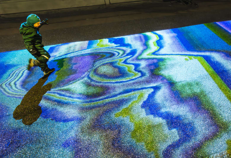 I år kan I som noget helt nyt tage på lysskattejagt til Cph Light Festival. Fotograf: Ethereal Impressions af Xinyue Wang & Yi Song, NE studio 