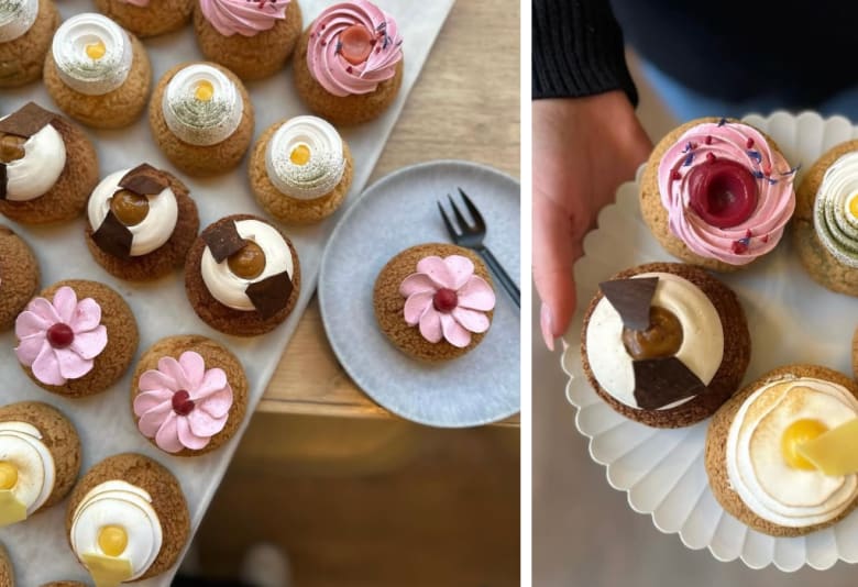 Årets fastelavnsboller hos Leckerbaer. Fotograf: Leckerbaer