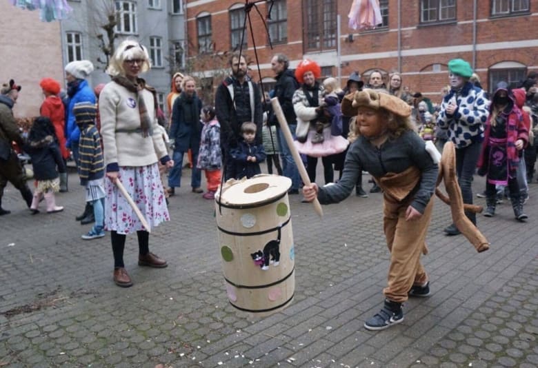 Fastelavn hos Børn i byen. Foto: Katrine Hemmingsen