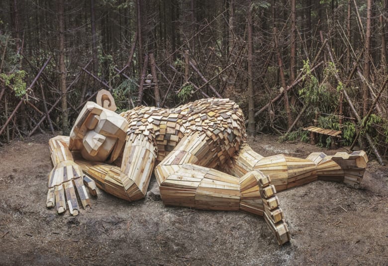 Trætrold. Foto: Thomas Dambo