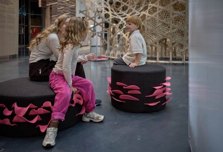 Børn på Dansk Arkitektur Center. Foto: Anders Sune Berg