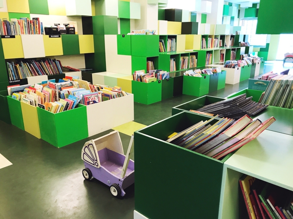 Biblioteket på Rentemestervej, Foto: Hege Lindeberg